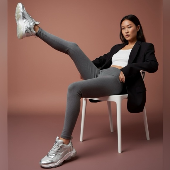 Aeropostale Pants - 🌪️ Aeropostale Basic Leggings~Women’s XS~Dark Gray~Mid-High Rise~Full Length
